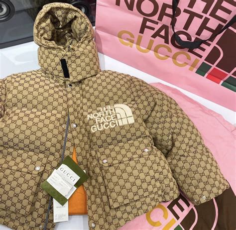 doudoune gucci tnf|gucci north face x.